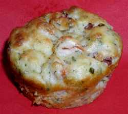 Salami-Kruterquark-Muffins