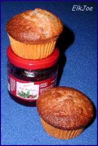 Preiselbeer-Muffins