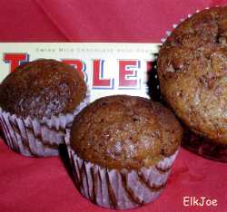 Toblerone-Muffins