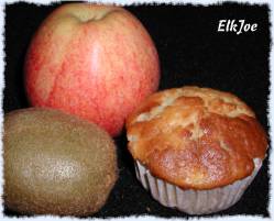 Apfel-Kiwi-Muffins
