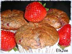 Erdbeer-Mohn-Muffins